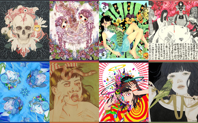 AkaTako Licensed Silk Scarf Collection