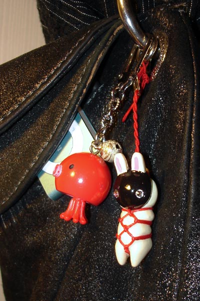 Hanging on a Purse Strap