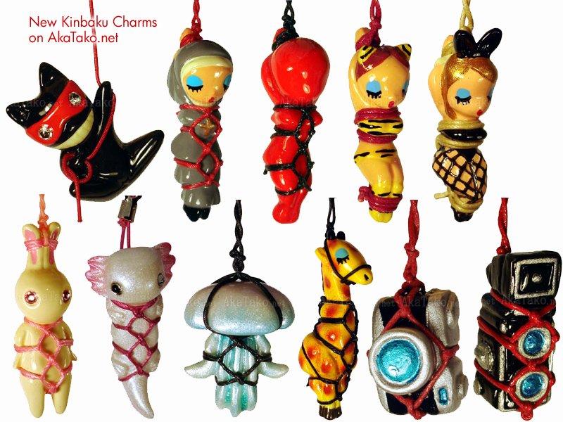 New Kinbaku Charms on AkaTako New Kinbaku Charms on AkaTako