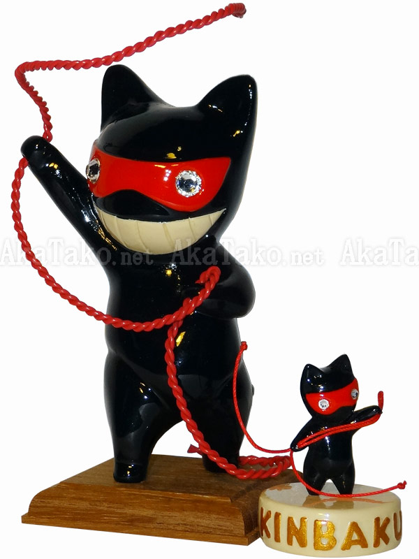 Rope Master Cat Mini and Regular Kinbaku Doll