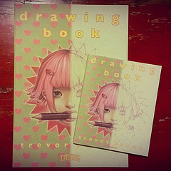 Trevor Brown Drawing Book EU and JP