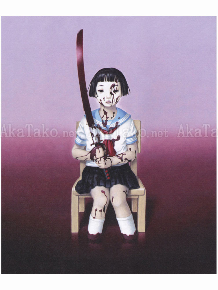 Trevor Brown Samurai painting