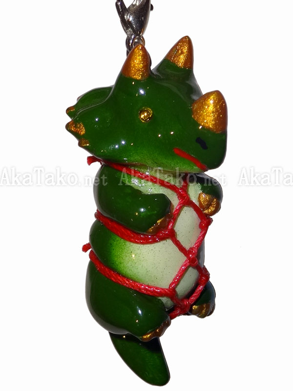 Dinosaur Triceratops Kinbaku Charm