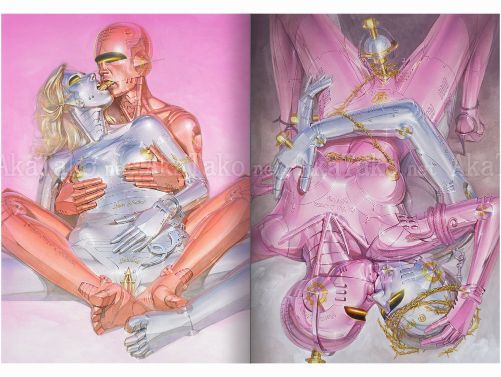 Hajime Sorayama The Gynoids Luvtronix SIGNED