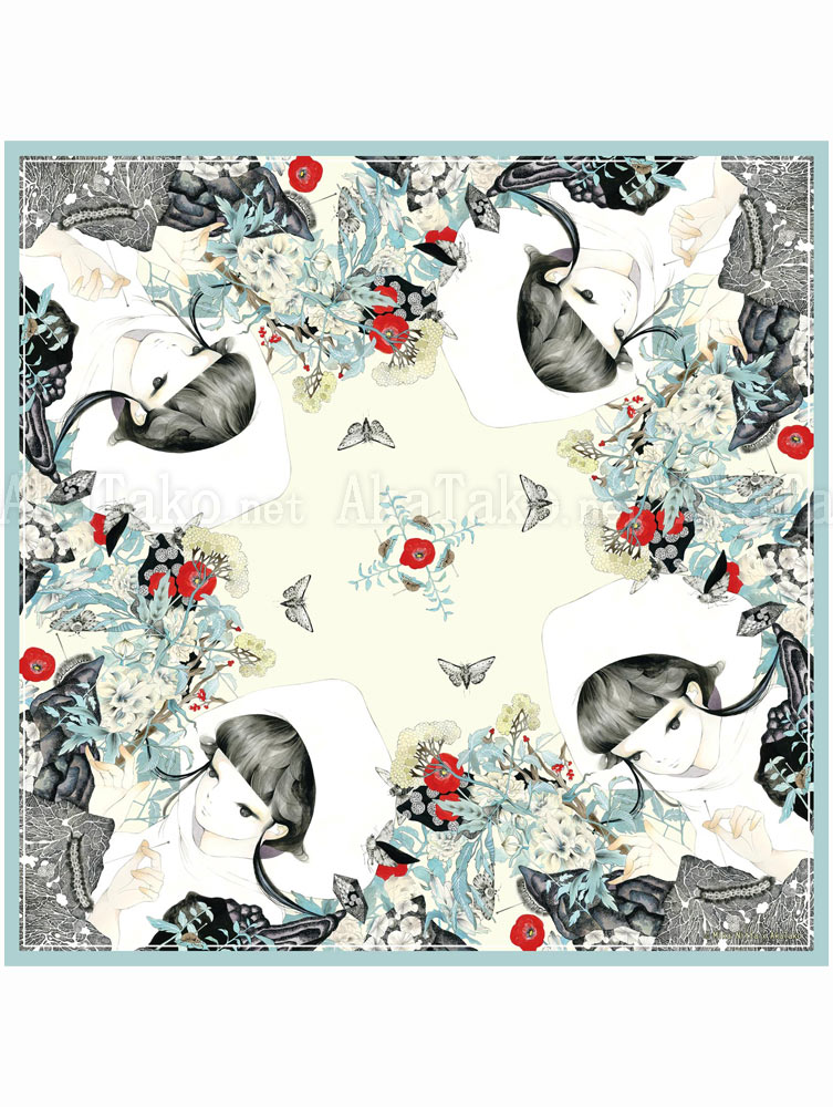 Mika Nitta Licensed Silk Scarf