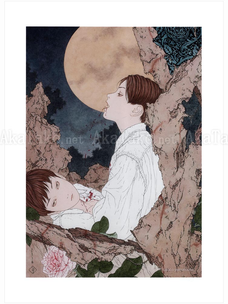 Takato Yamamoto Small Print Moonlit Vampire VIII