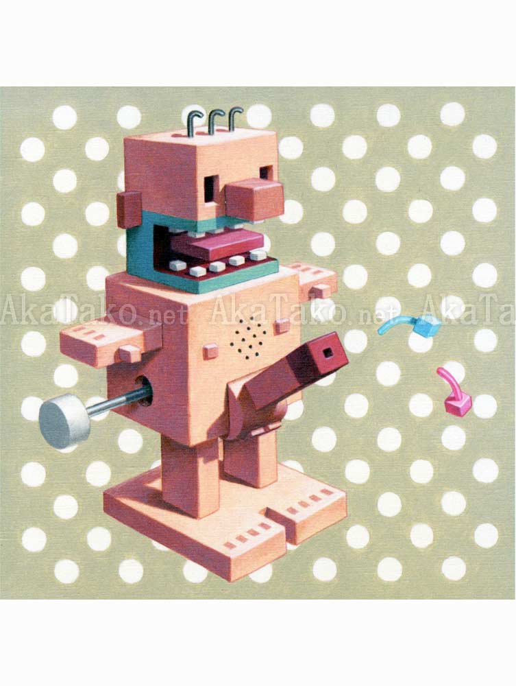 Trevor Brown Mister Square original painting