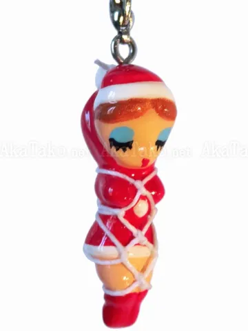 Santa Lady Kinbaku Charm front