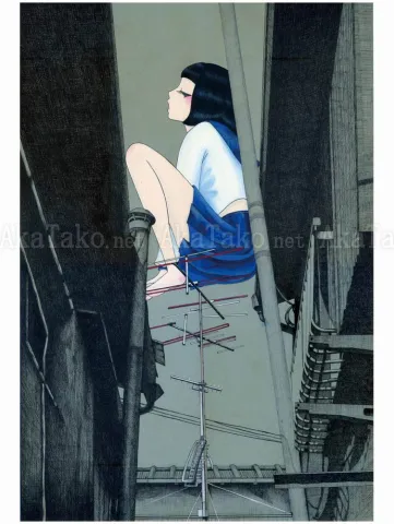 Chika Yamada Cross Talk Original Painting