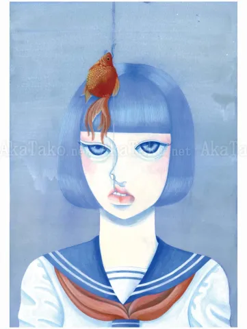 Chika Yamada Show Your Face Original Painting