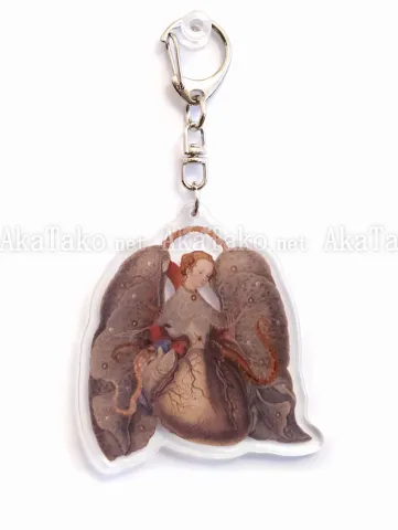Eimi Suzuki AkaTako Acrylic Keychain - front side