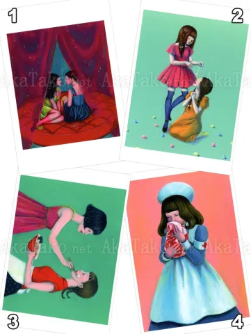 Kana Miyamoto Postcard Group 4