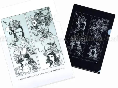 Katsuya Terada Clear File Set - front