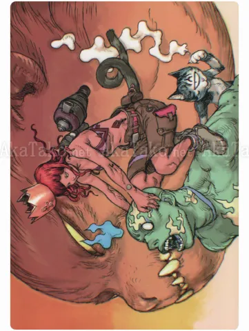 Katsuya Terada Plastic Underlay Sheet 1 - front