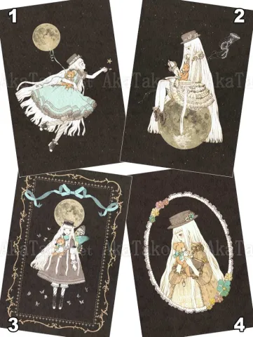 Kira Imai Postcard Group 2 from Gekko Shoujo