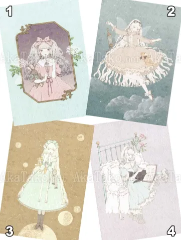 Kira Imai Postcard Group 6 from Girls Kingdom