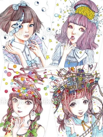 Shintaro Kago Clear File Set of 4