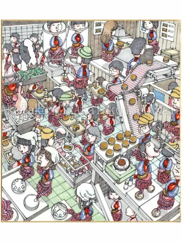 Shintaro Kago Copic Marker Drawing 51