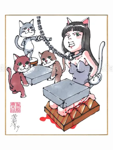 Shintaro Kago Copic Marker Original Drawing 64