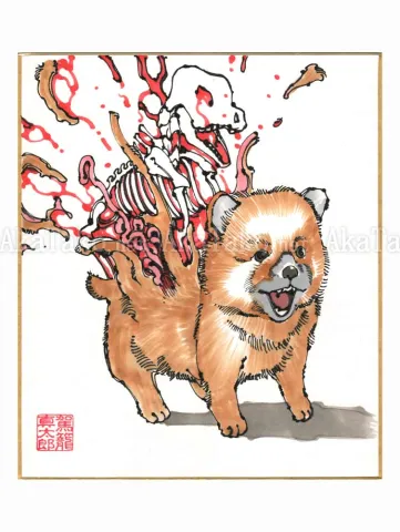 Shintaro Kago Copic Marker Original Drawing 72