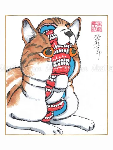 Shintaro Kago Copic Marker Original Drawing 76