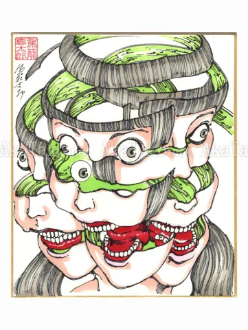 Shintaro Kago Copic Marker Original Drawing 83