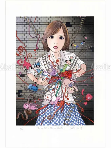 Shintaro Kago print Murder Art