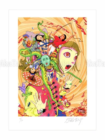 Shintaro Kago print Sadistic Circus 1 small