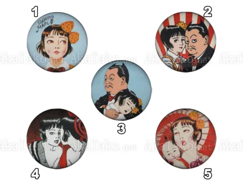 Suehiro Maruo Shoujo Tsubaki Pin SM - choice of five