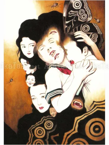 Suehiro Maruo Strange Vampire painting