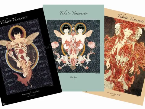 Takato Yamamoto three poster set