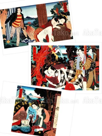 Takato Yamamoto XL Postcards Project Erotica - set of three
