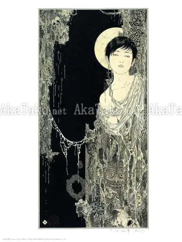 Takato Yamamoto print Curtain of Night 夜の帷