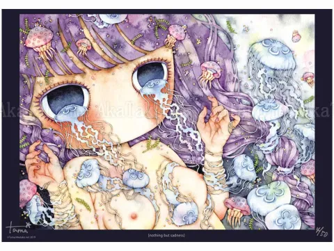 Tama Nothing But Sadness Poster - signed and numbered