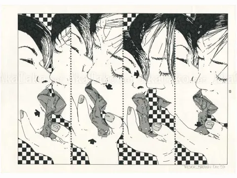 Trevor Brown Black and White original 13