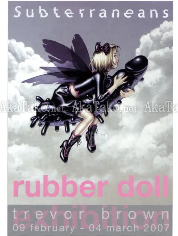 Trevor Brown Rubber Doll Flyer 1