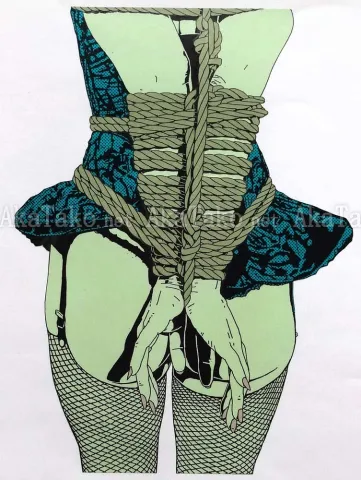 Trevor Brown Original Bound Hands - detail