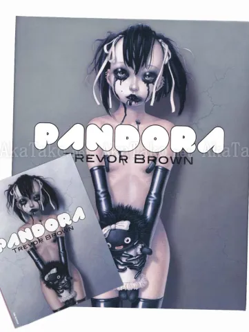 Trevor Brown Pandora Special Edition - front cover and mini book