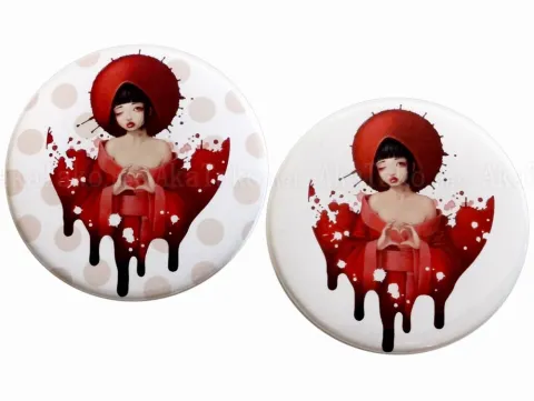 Trevor Brown Urbangarde Kekkon Shiki Pin Badge