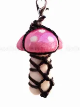 Poison Mushroom Kinbaku Charm front