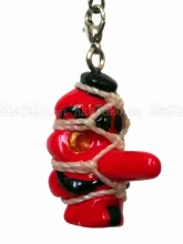 Tengu Mask Kinbaku Charm front