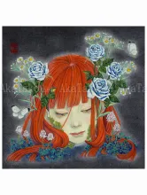 Akiko Ijichi Symbiosis 2 - Mutual Parasitism Original Painting
