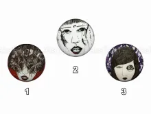 Daisuke Ichiba Pin Badge Buttons - choice of three