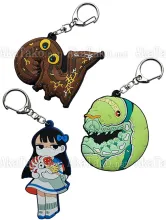 Em Nishizuka Keychain - Green Brown or Red