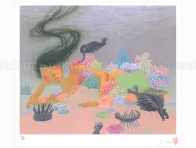 Fuco Ueda Art Print To Fall Asleep SIGNED