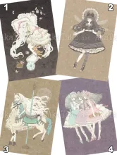 Kira Imai Postcard Group 10 from Gekko Shoujo