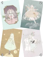 Kira Imai Postcard Group 6 from Girls Kingdom