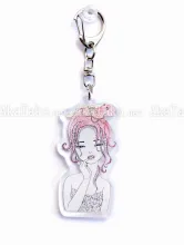 Makiko Sugawa AkaTako Acrylic Keychain - front side