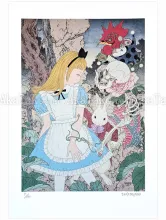 Takato Yamamoto Giclee Alice in Wonderland II - sheet