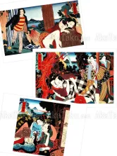 Takato Yamamoto XL Postcards Project Erotica - set of three